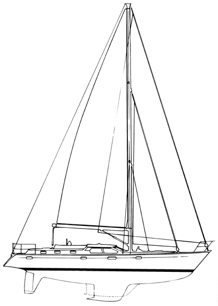OYSTER 485 - Drawing