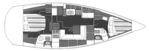 WAUQUIEZ PILOT SALOON 41 - Drawing