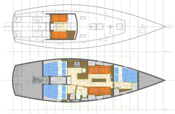 BESTEVAER 45ST PURE - Drawing