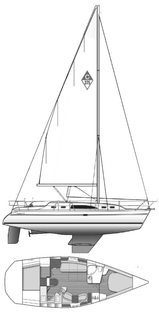 CATALINA 375 - Drawing
