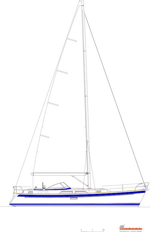 HALLBERG-RASSY 40 MKII - Photo