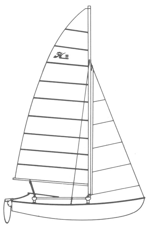 HOBIE 16 - Drawing