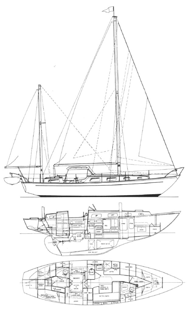 NICHOLSON 38 - Drawing