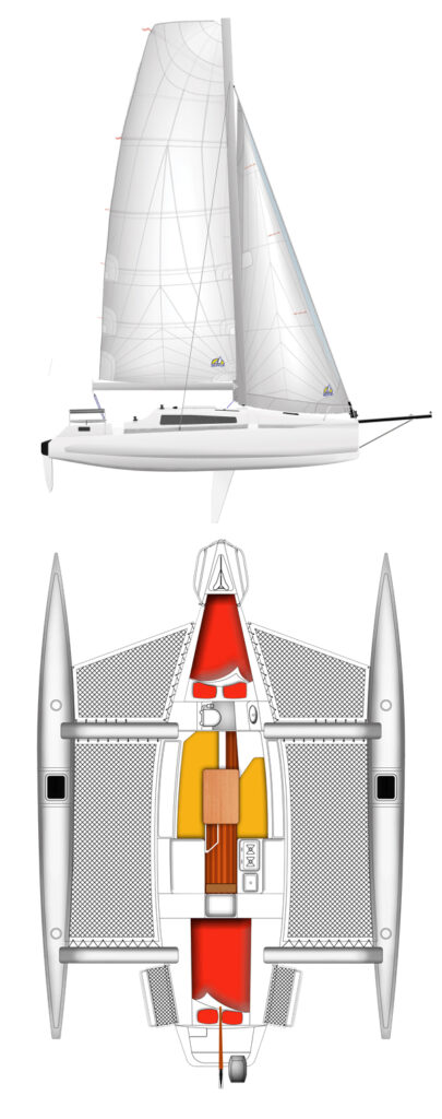 CRUZE 970 (CORSAIR) - Drawing