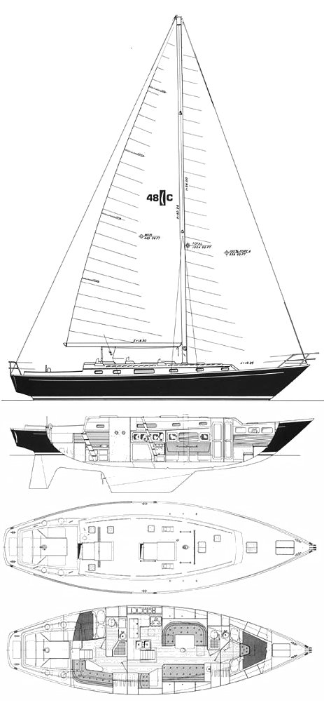 ISLANDER 48C - Drawing