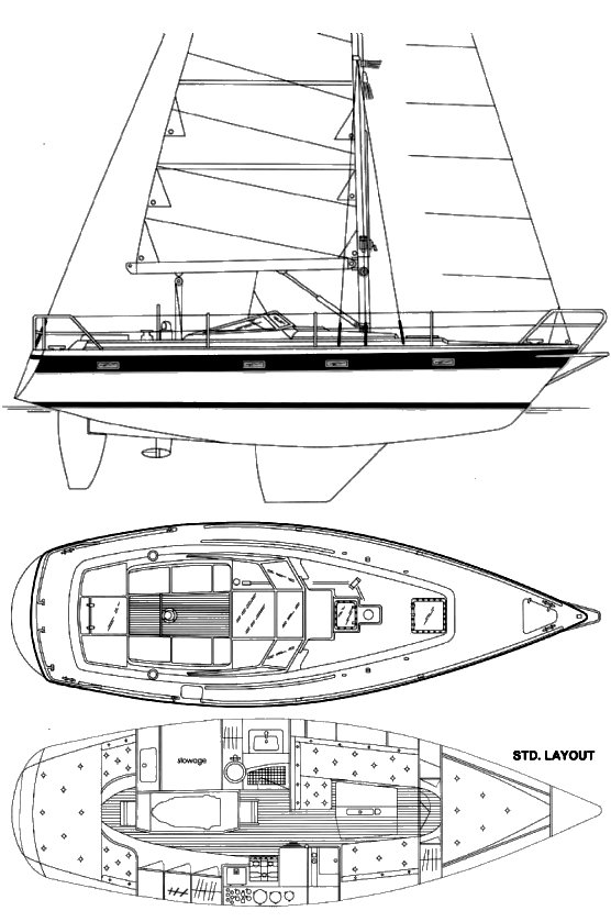 NORDSHIP 35 - Drawing