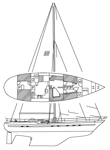 FLYING DUTCHMAN 12 - Drawing