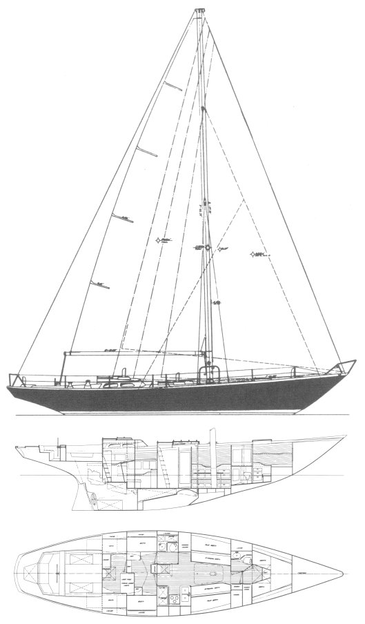 ISLANDER 55 - Drawing