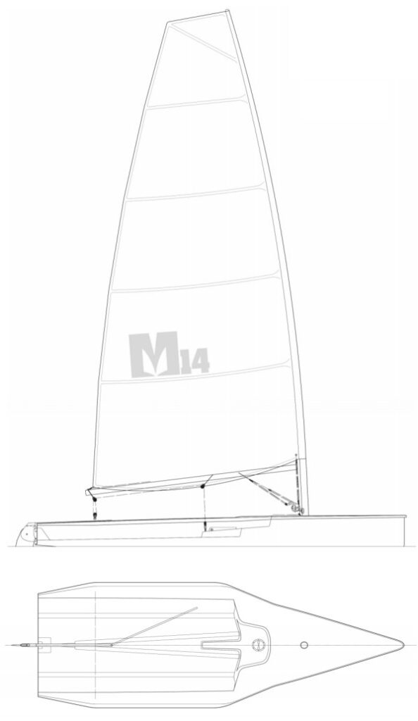 MELGES 14 - Drawing