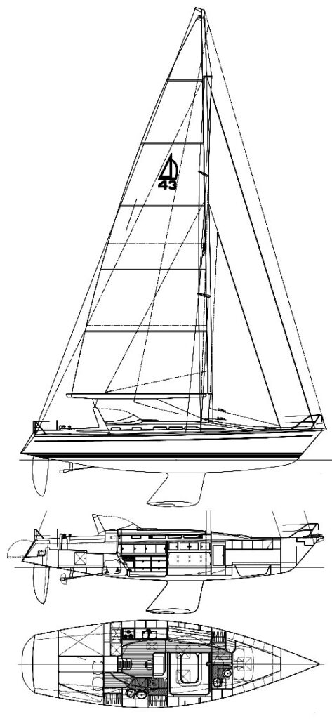 DEHLER 43 CWS - Drawing