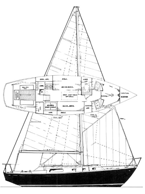 HULLMASTER 31 - Drawing