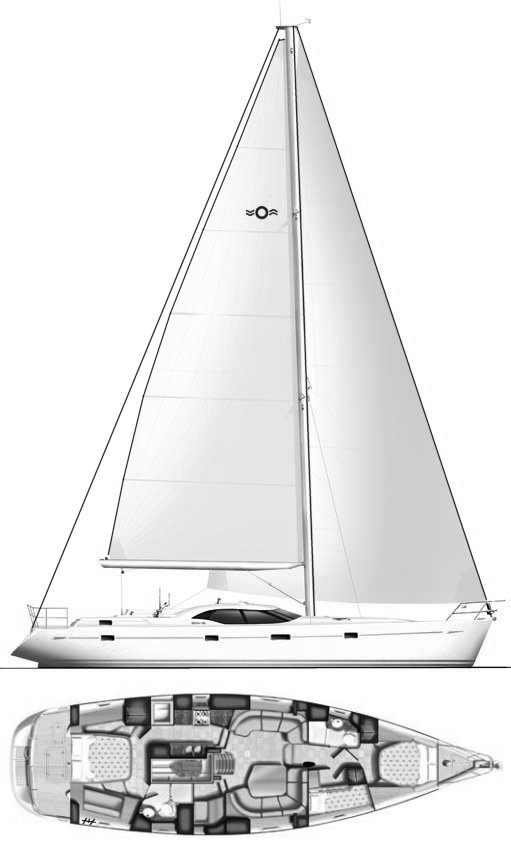 OYSTER 54 (HUMPHREYS) - Drawing