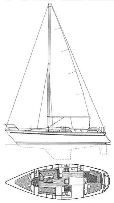 MOODY 346 - Drawing