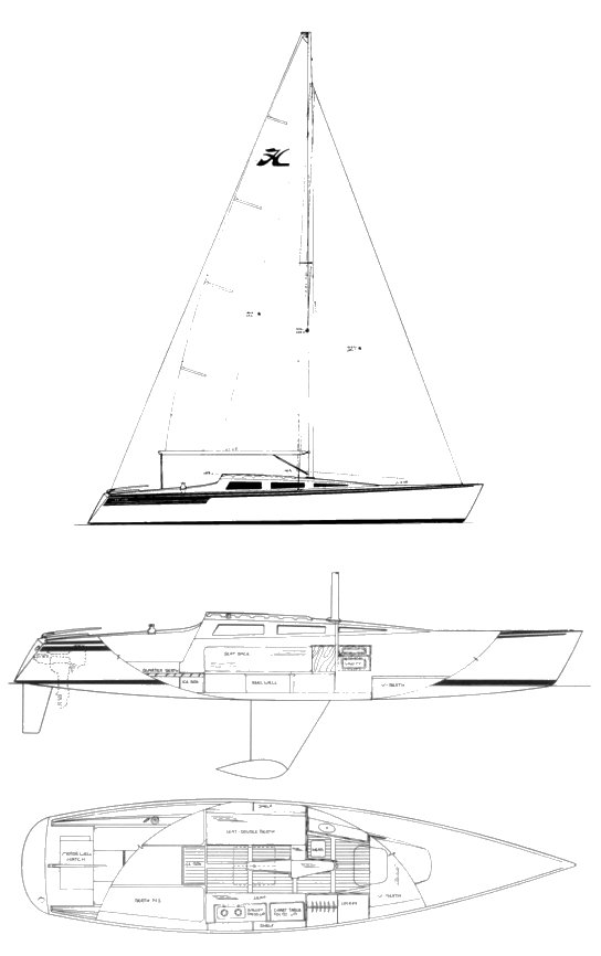 HOBIE 33 - Drawing