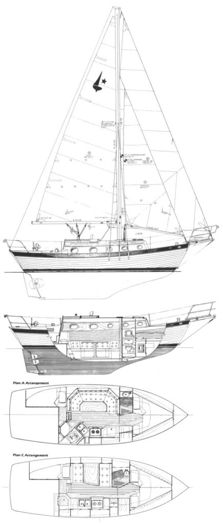 ORION 27-2 (PACIFIC SEACRAFT) - Drawing