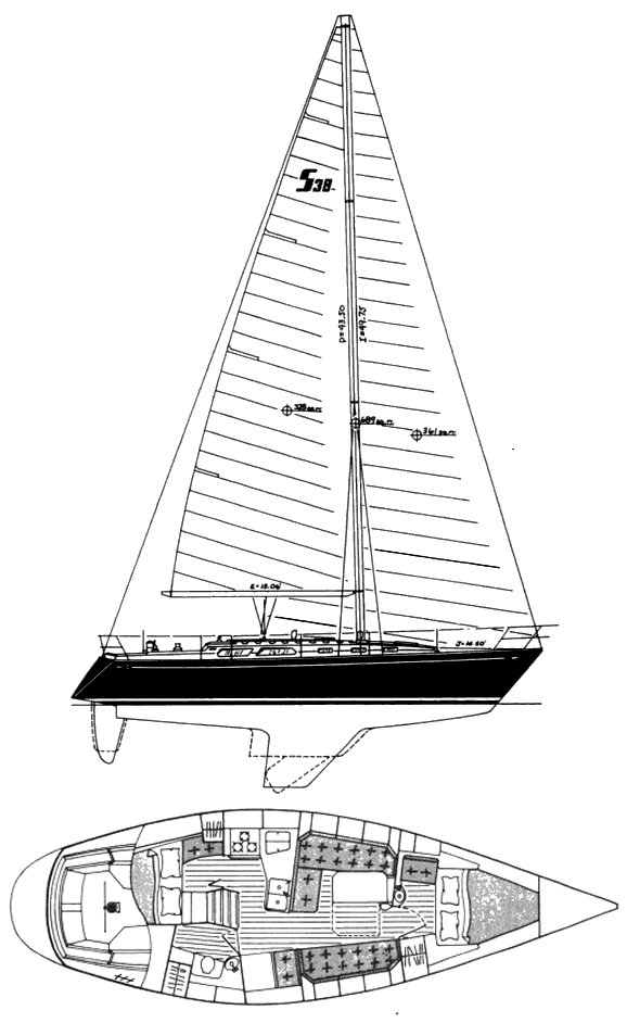 SABRE 38 MKII - Drawing
