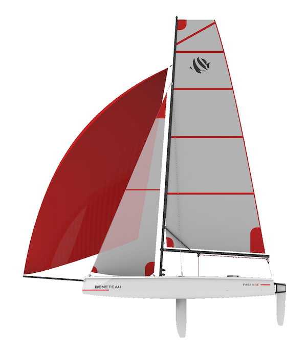 FIRST 14 SE (BENETEAU) - Drawing