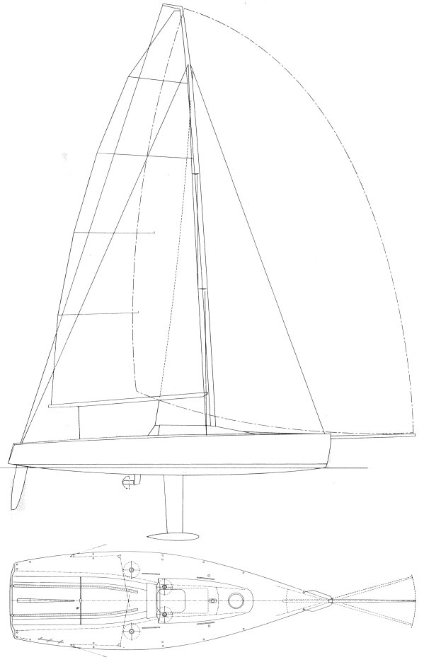 MELGES 30 - Drawing