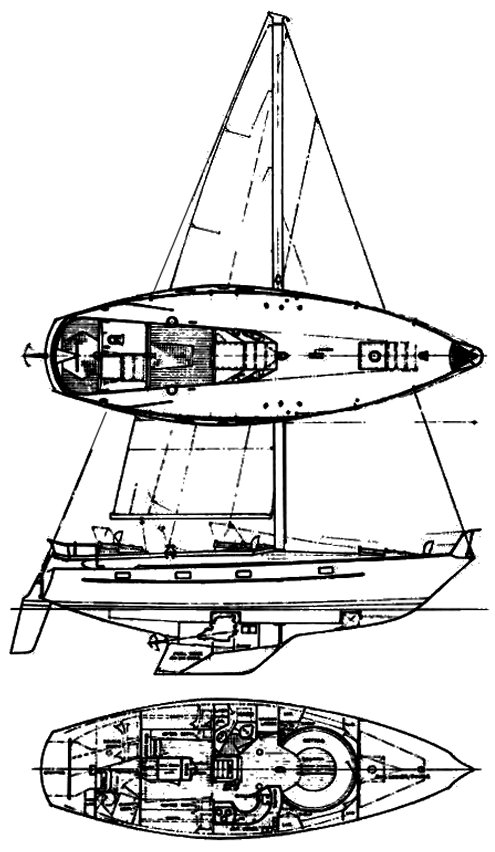 OFFSHORE 39 (CHEOY LEE) - Drawing