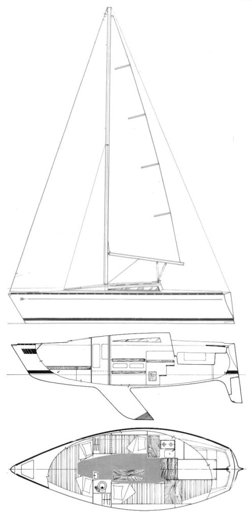 TRIDENT 80 - Drawing