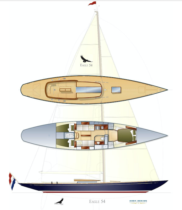 EAGLE 54 - Drawing
