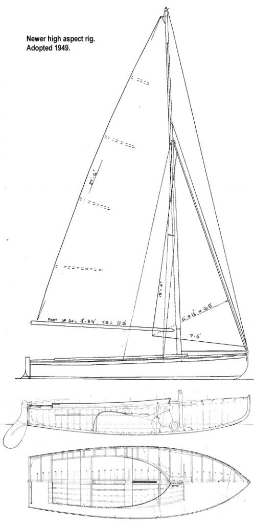 ESTUARY ONE-DESIGN (UK) - Drawing