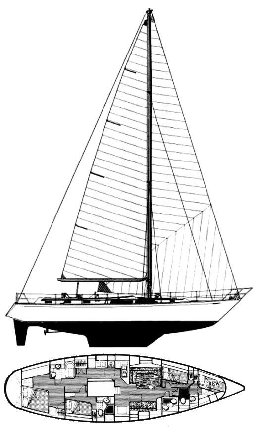 GULFSTAR 60 - Drawing