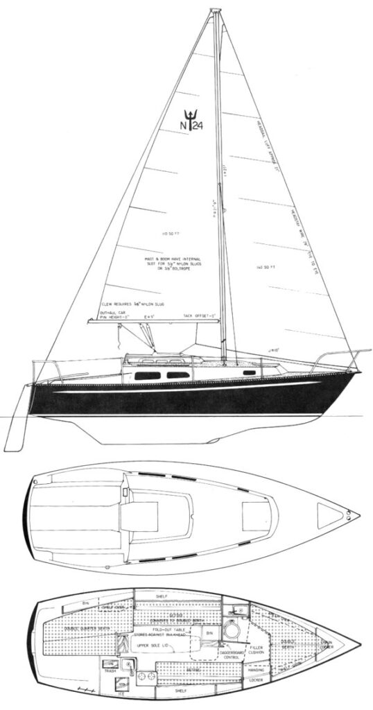 NEPTUNE 24 CB - Drawing