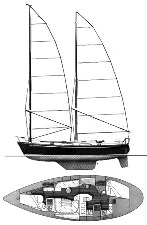 OFFSHORE 39 (TANTON) - Drawing