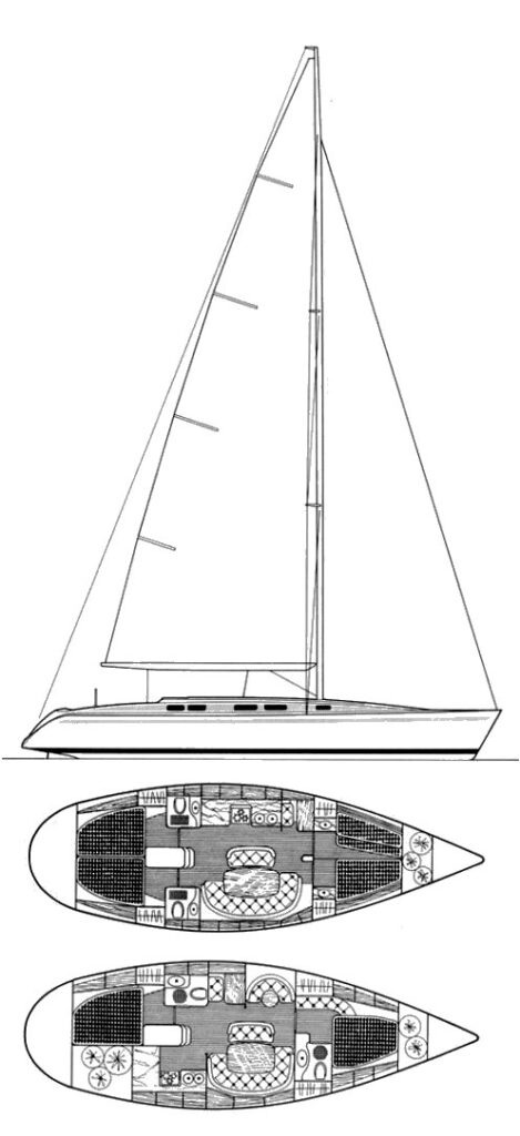 FIRST 45 (BENETEAU - FARR) - Drawing