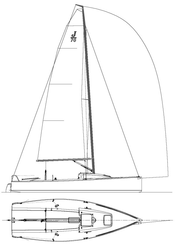 J/70 - Drawing