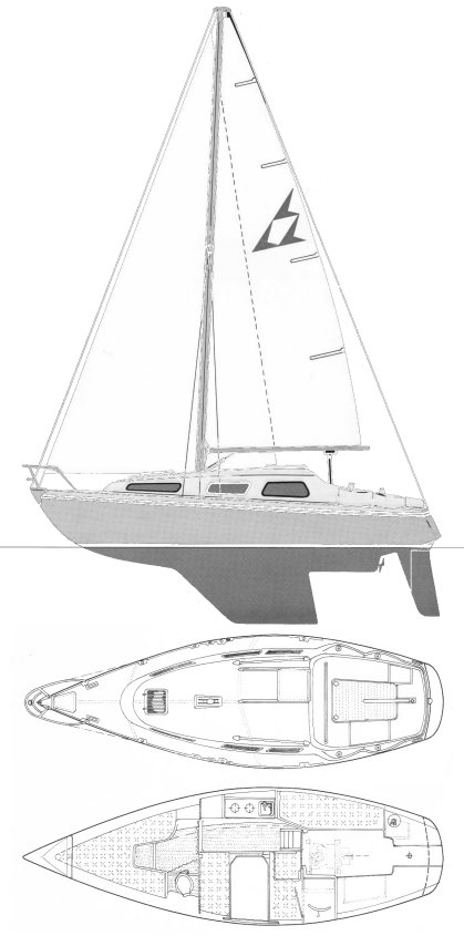 FLYING RACER - Drawing