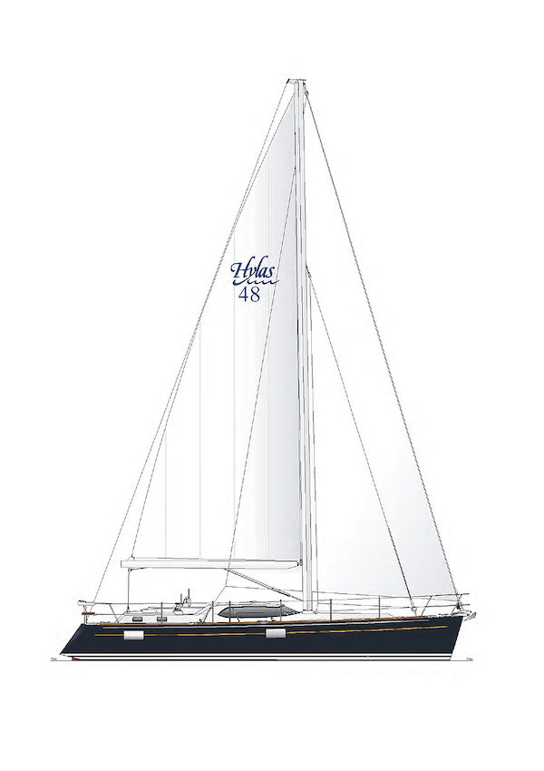 HYLAS 48 - Drawing