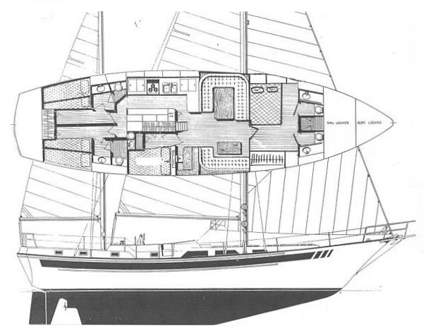 NAUTICAL 56/60 - Drawing