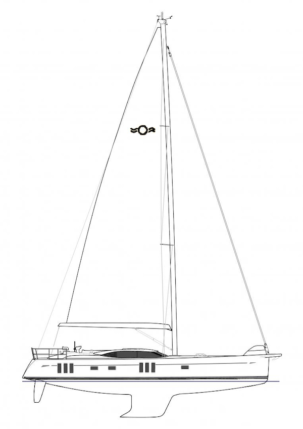OYSTER 565 - Drawing