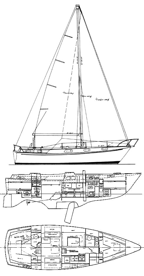 PEARSON 390 - Drawing