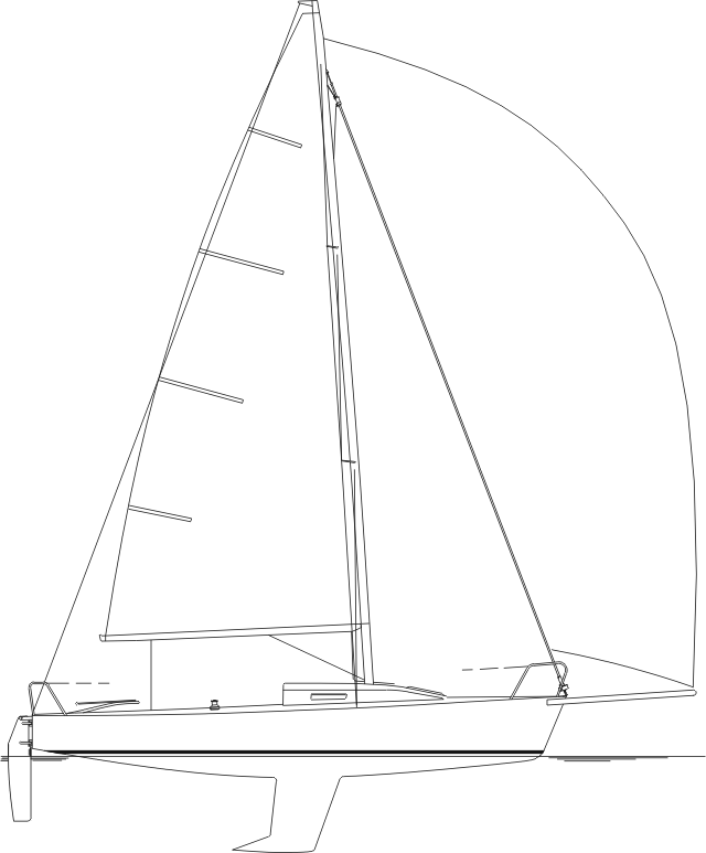 J/80 - Drawing