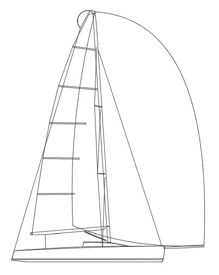 MELGES 32 - Drawing