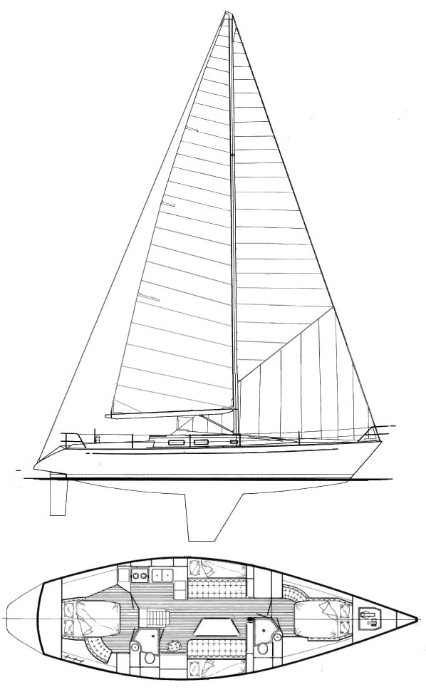 MORGAN 45-4 - Drawing