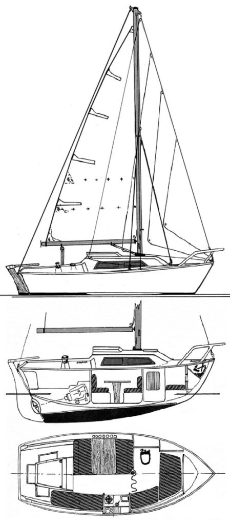 KERLOUAN (BENETEAU) - Drawing