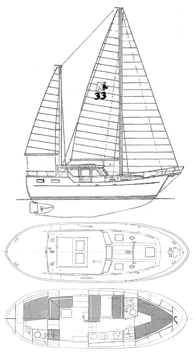 NAUTICAT 33 - Drawing