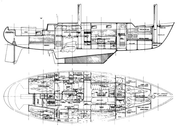 OFFSHORE 43 (TANTON) - Drawing
