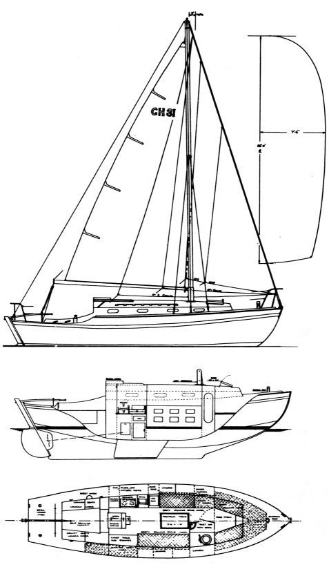GOLDEN HIND 31 - Drawing