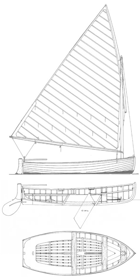 INTERNATIONAL 12 FOOT DINGHY - Drawing