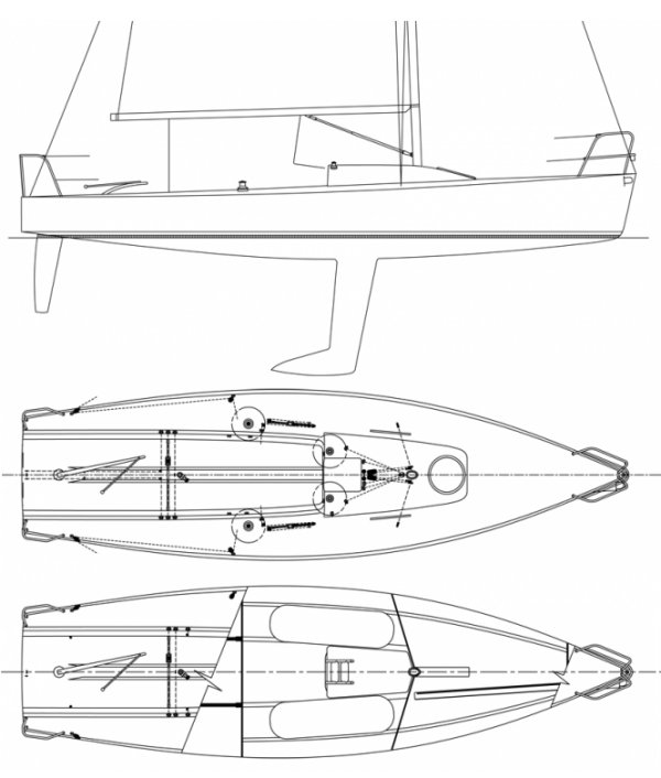 J/90 - Drawing