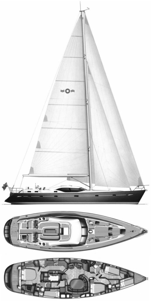 OYSTER 62 - Drawing