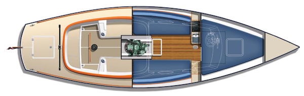ALERION SPORT 30 - Drawing