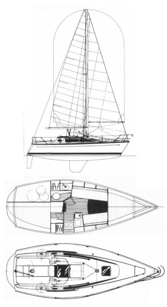 MIRAGE 275 - Drawing