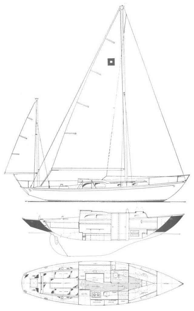 PILOT 35 (HINCKLEY) - Drawing