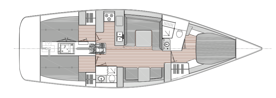 CATALINA 425 - Drawing